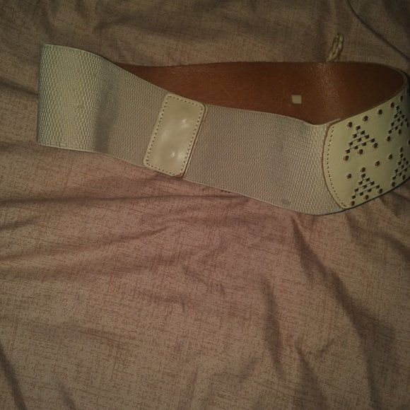 10/$10 Stretch Belt Cream L - Picture 6 of 8